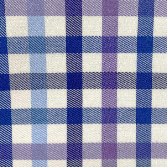 Long Sleeve Twill Check Shirt