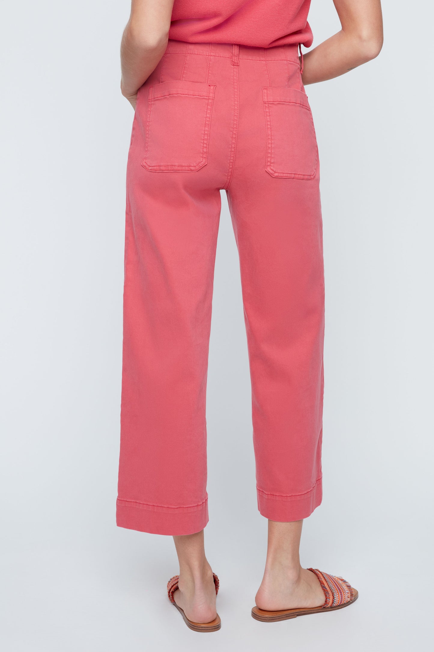 Front Pocket Straight Leg Pant