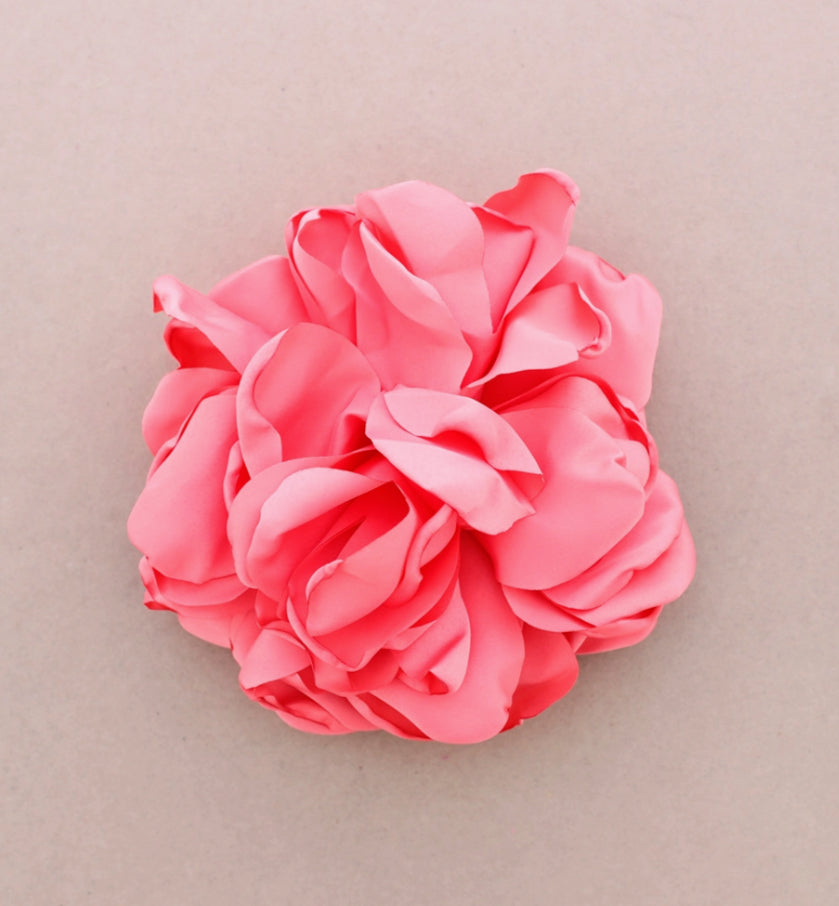 Fabric Flower Brooch