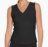 Essential V-Neck Shell Tank
