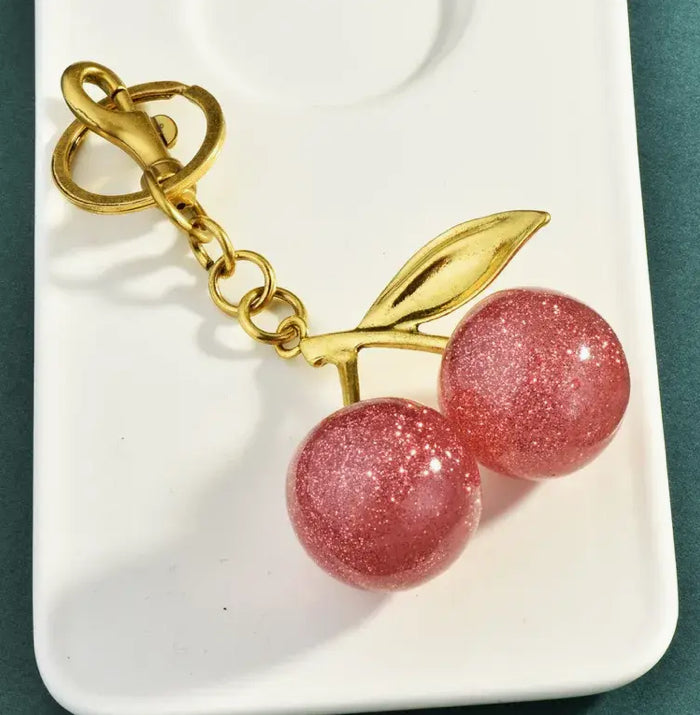 Cherry Purse Charm