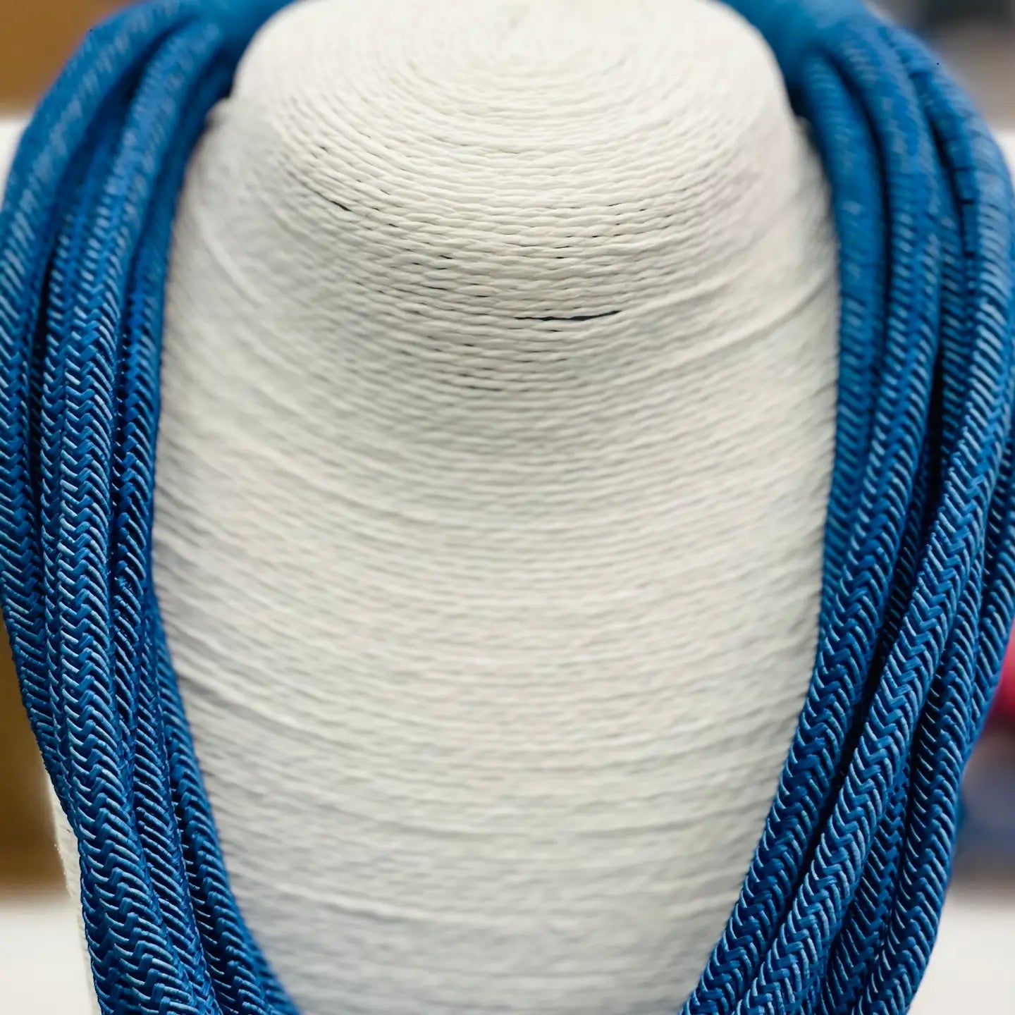 Slub Eight-Strand Rope  Necklace