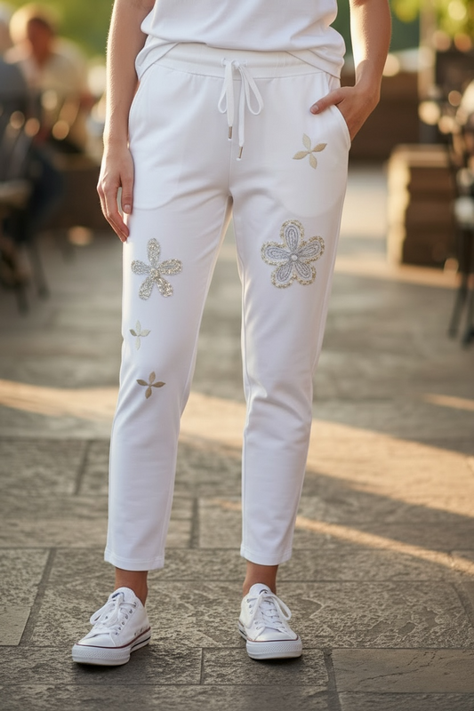 Floral Print Pants