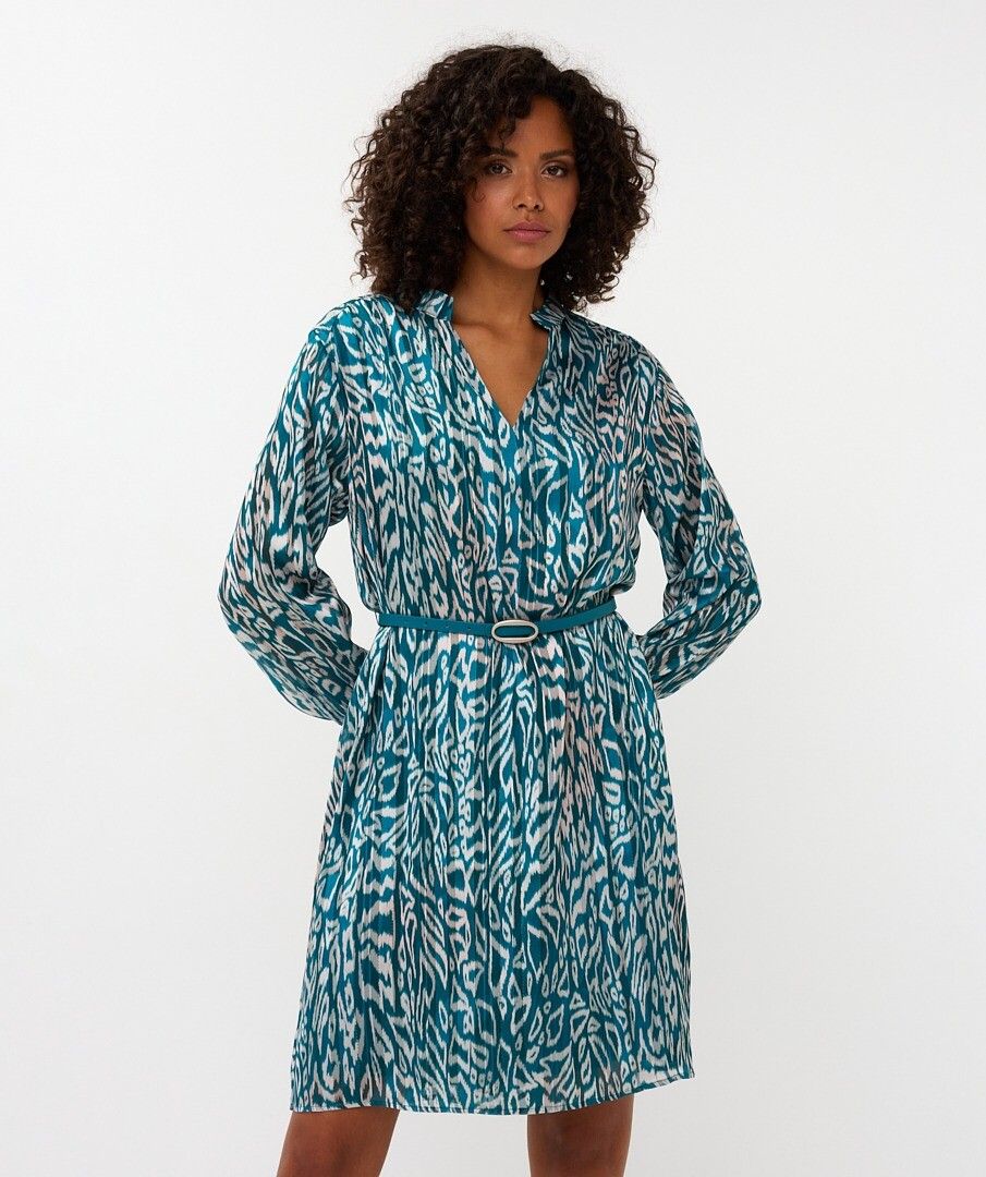 Glow Belted Dress