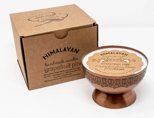 Tranquility Metal Bowl Candle