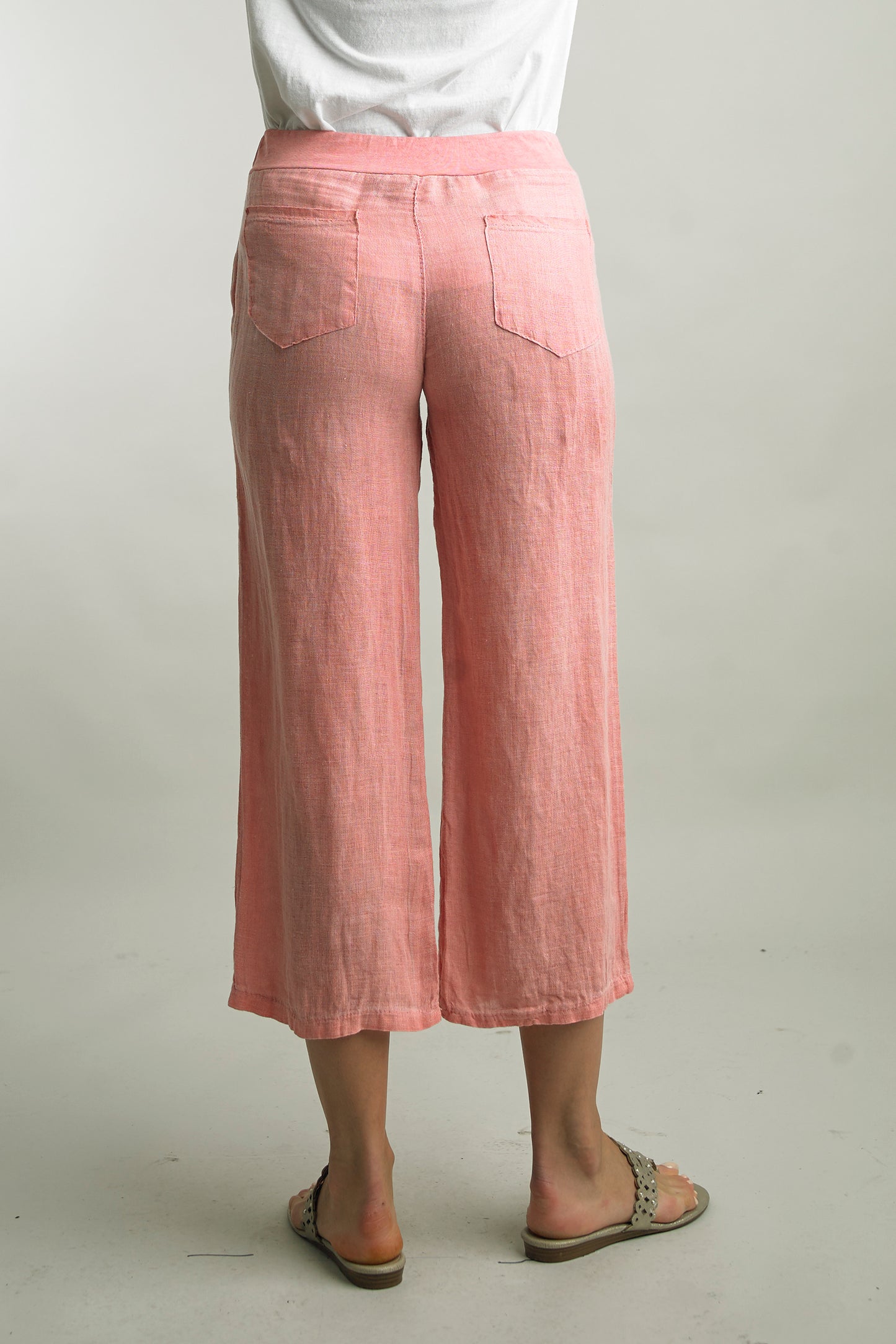 Linen Crop Pant