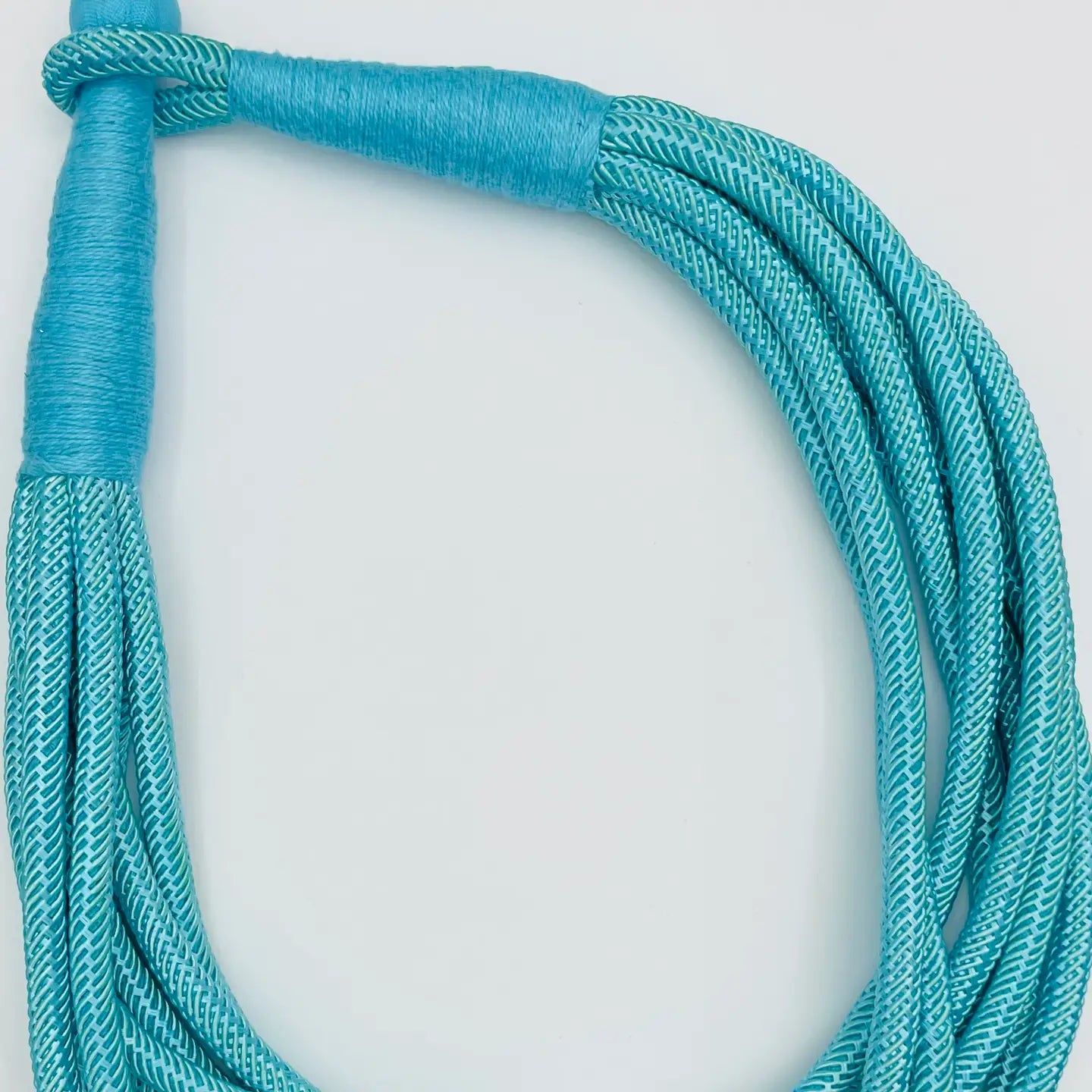 Slub Eight-Strand Rope  Necklace
