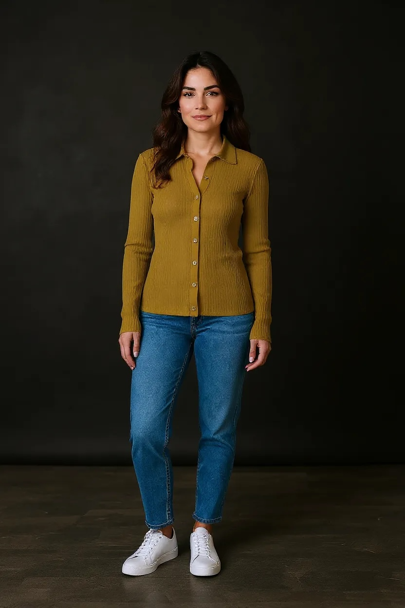 Button Up Sweater