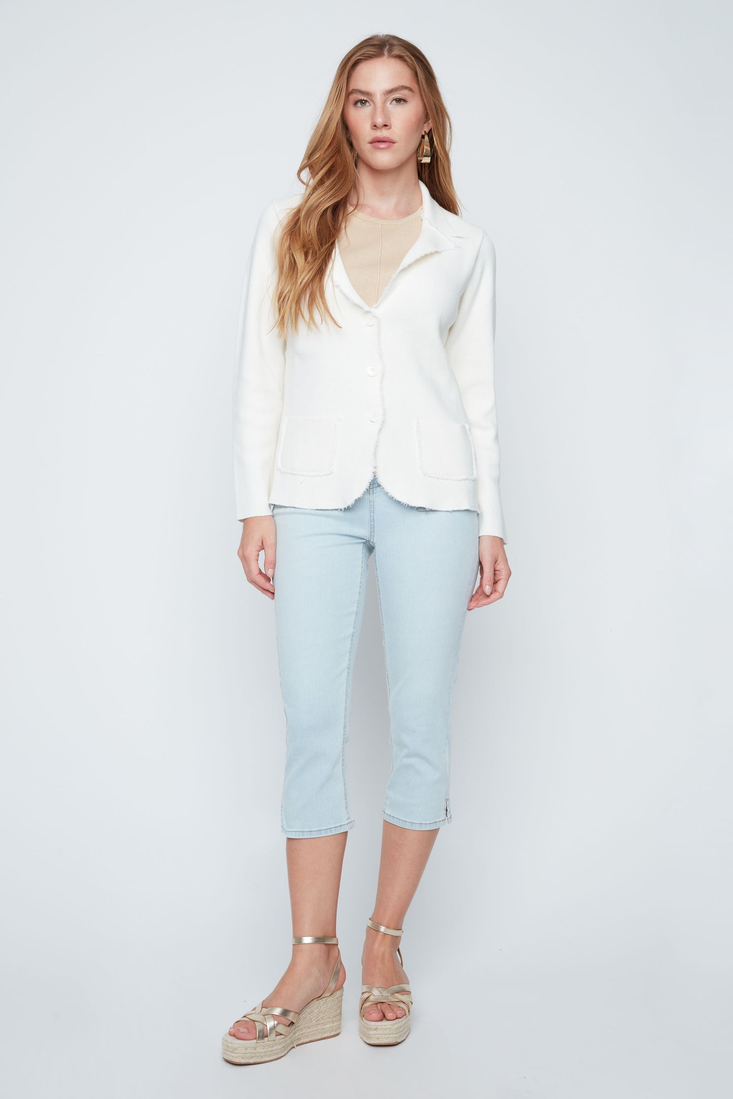 Raw Edge Blazer