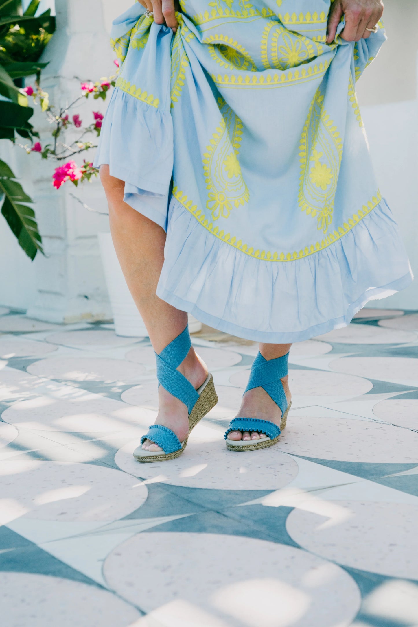 Carolina Wedge Sandal
