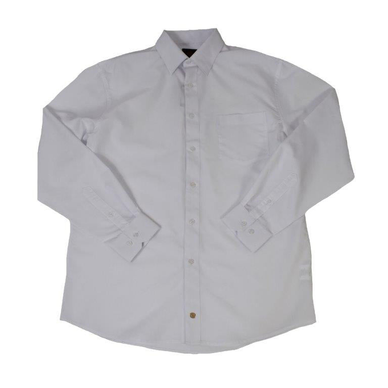 Woven Long Sleeve Textured Tonal Shirt