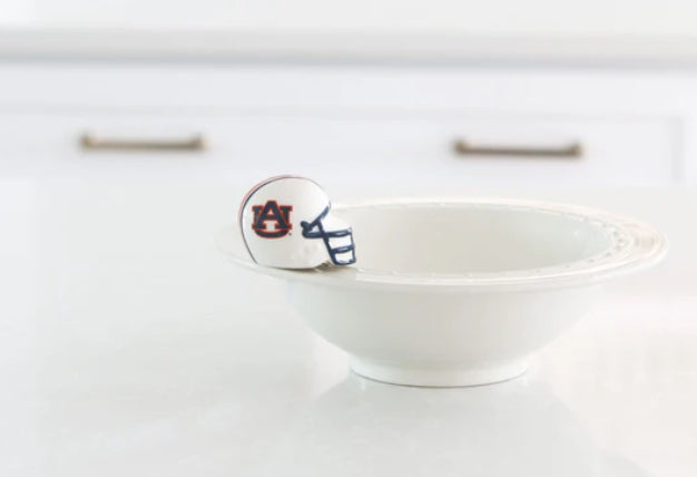 Nora Fleming Mini College Football Helmets