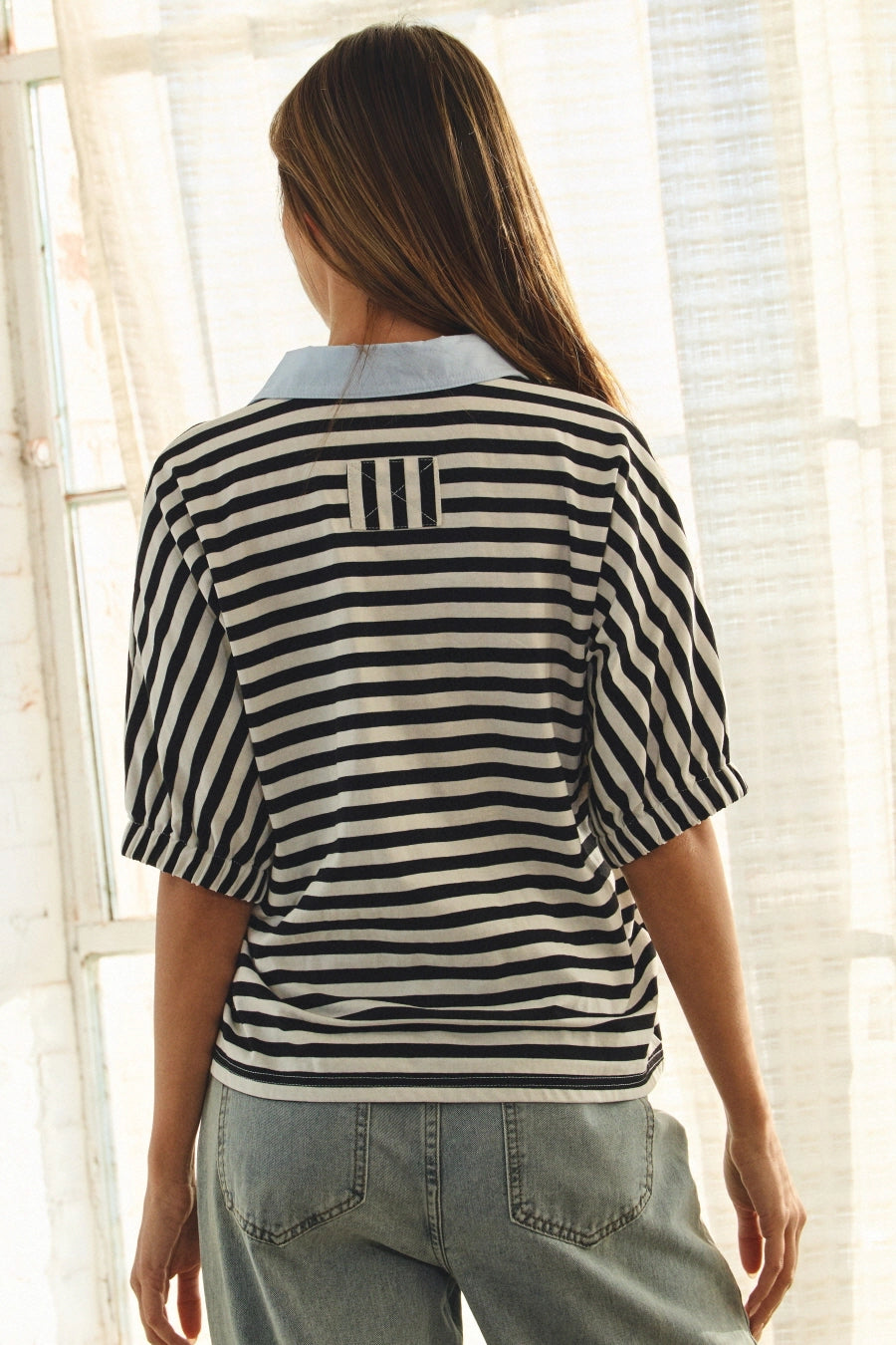 Striped Pullover Top