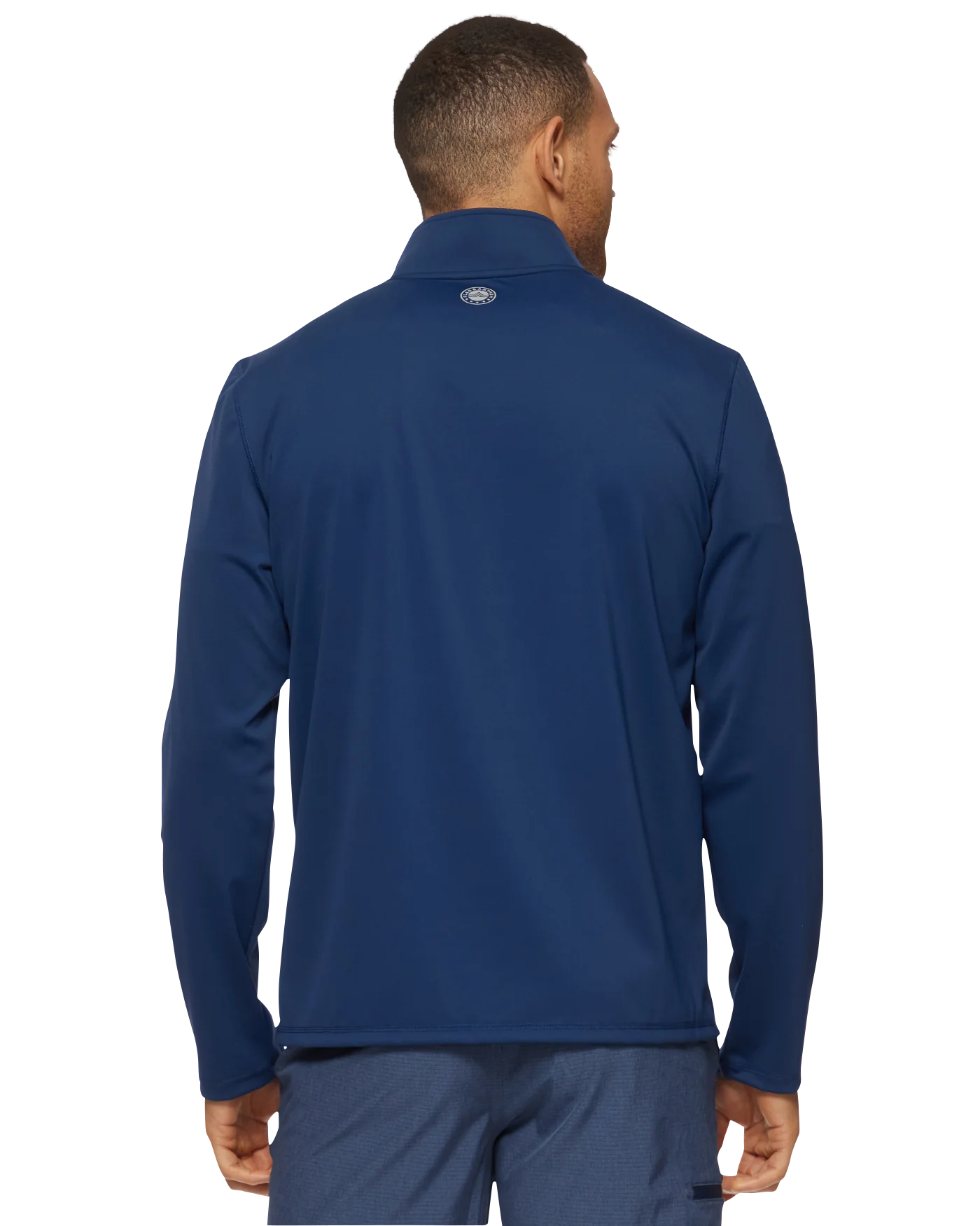 Bellmead Solid 1/4 Zip Performance Mock Neck