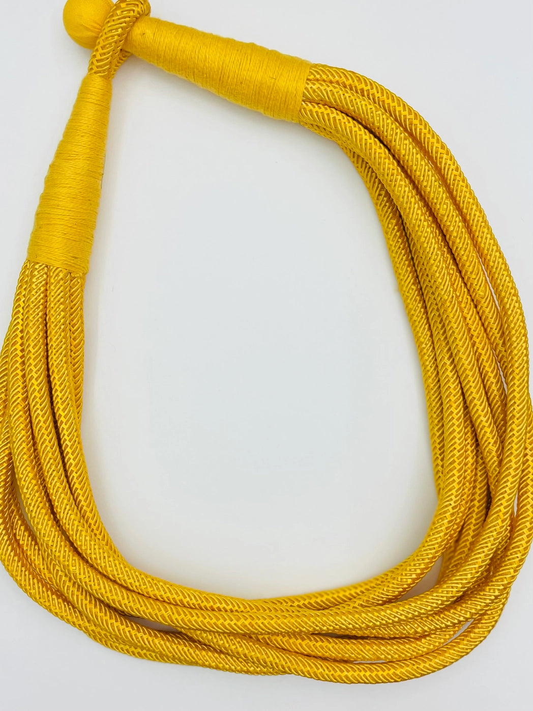 Slub Eight-Strand Rope  Necklace