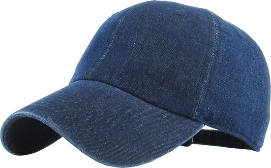 Blank Low Profile Cotton Baseball Cap