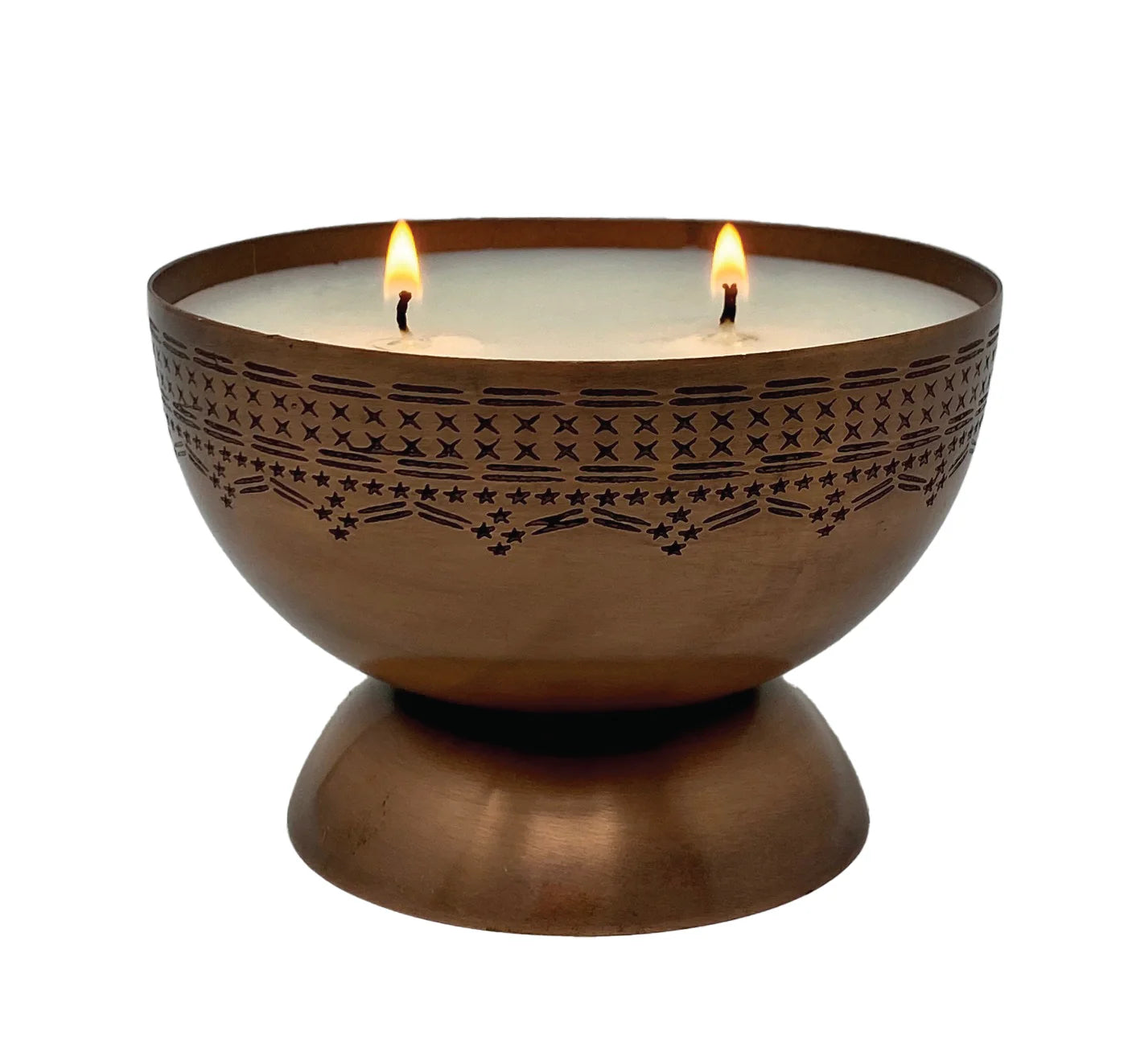 Tranquility Metal Bowl Candle