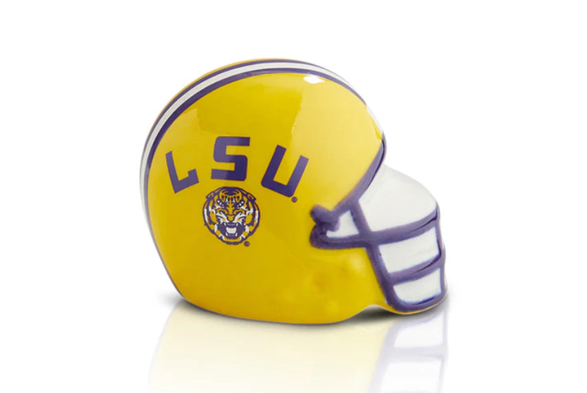 Nora Fleming Mini College Football Helmets