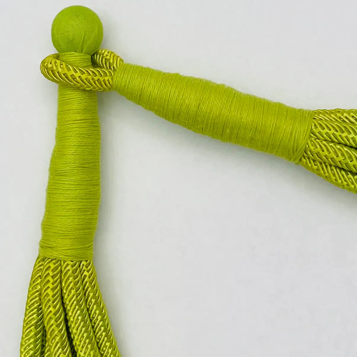 Slub Eight-Strand Rope  Necklace