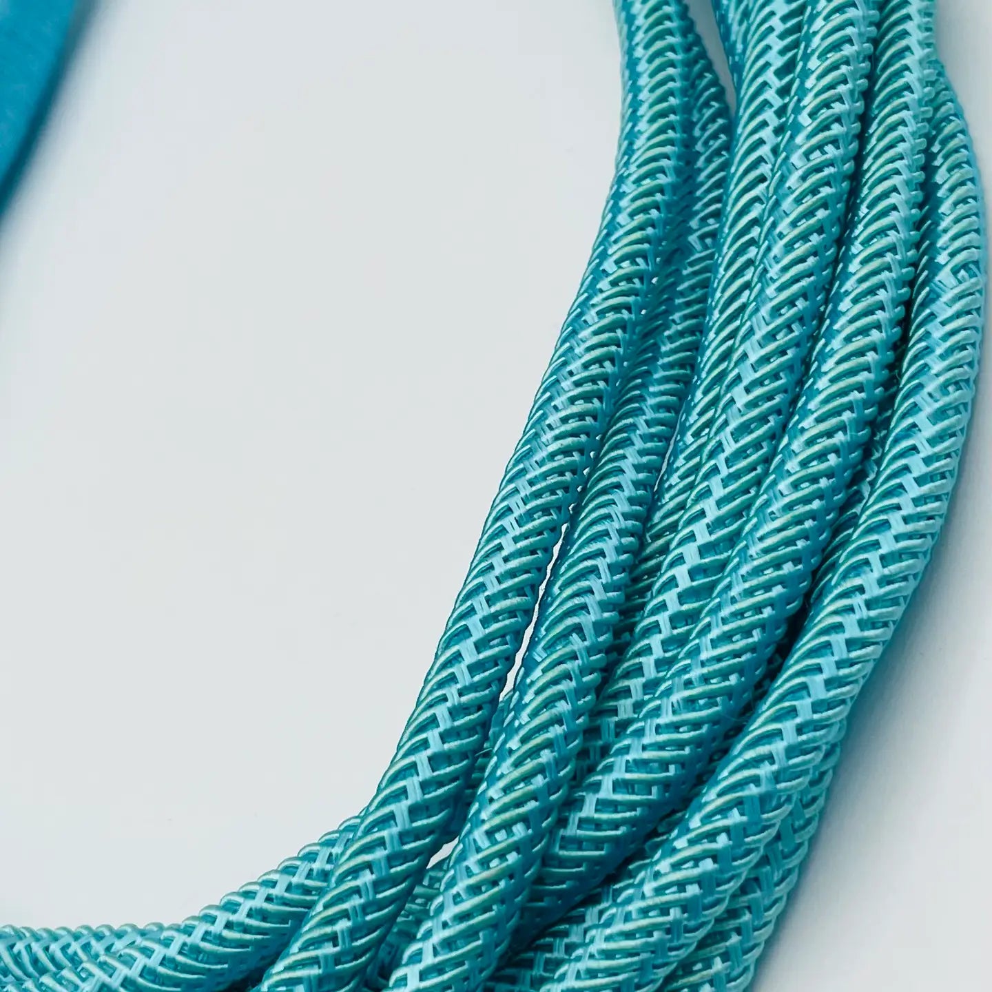 Slub Eight-Strand Rope  Necklace