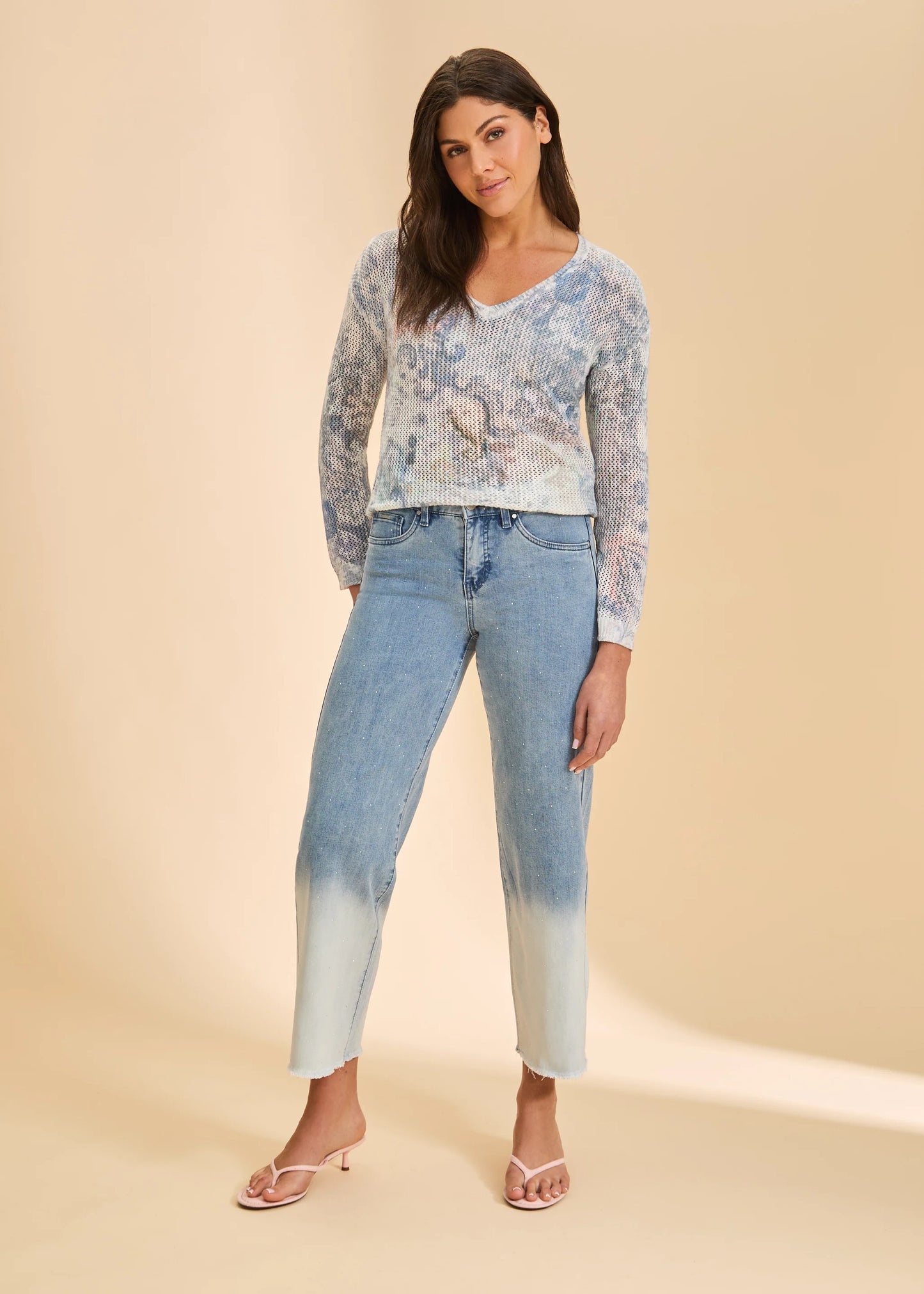 Christina Wide Ankle Jean