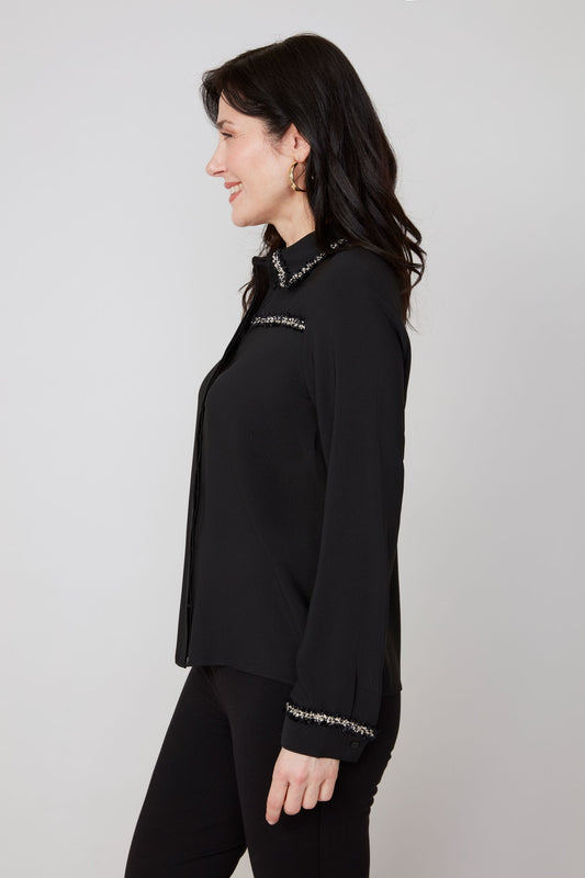 Chinell Button Up Blouse