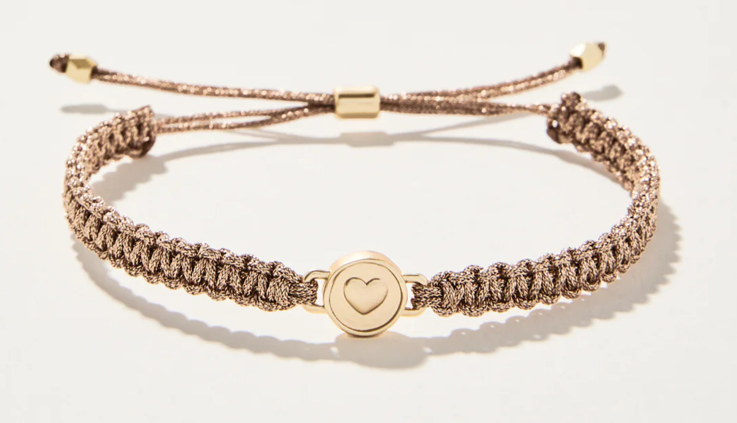 Metallic Friendship Bracelets