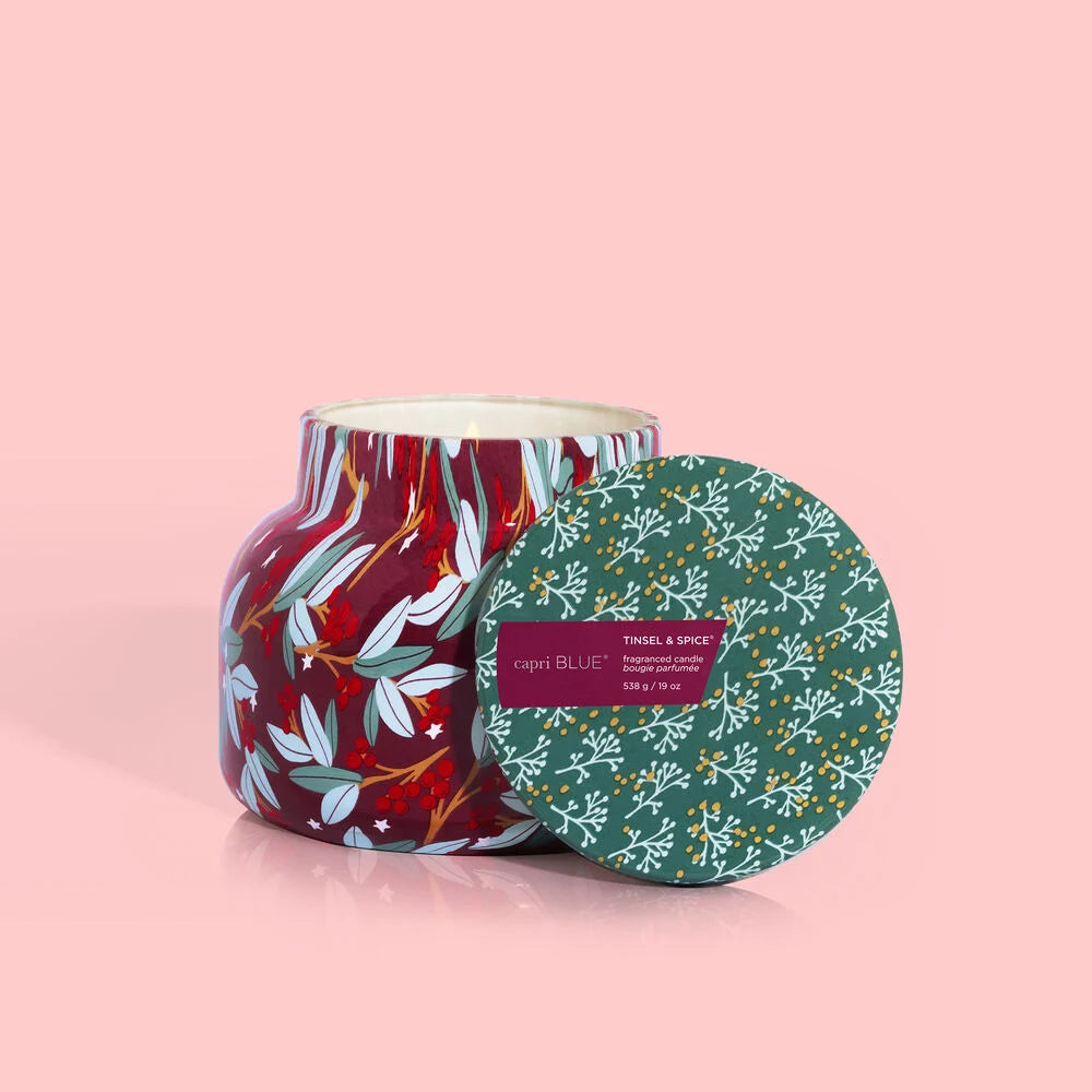 Pattern Play Holiday Signature Candle Jar