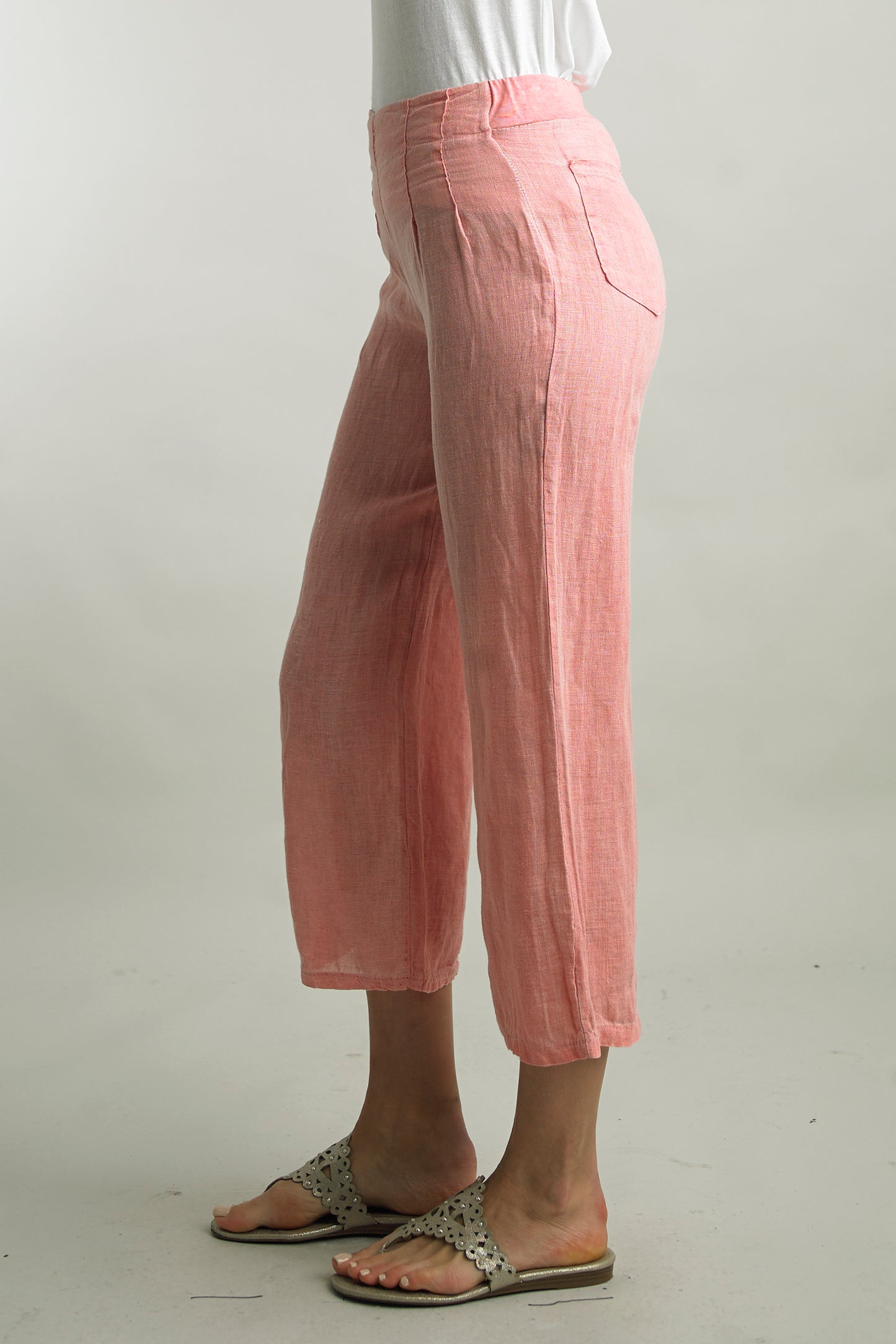 Linen Crop Pant