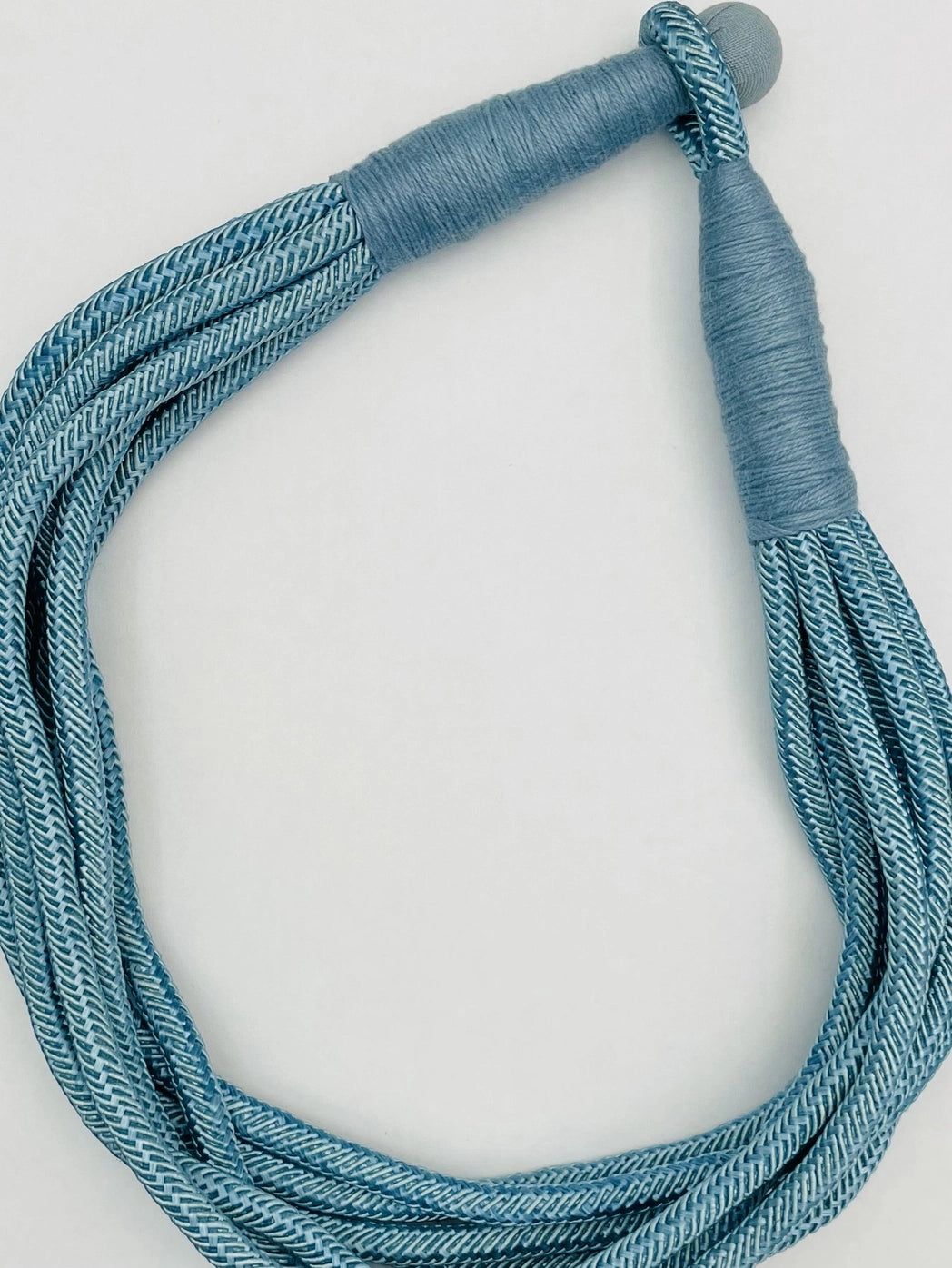 Slub Eight-Strand Rope  Necklace