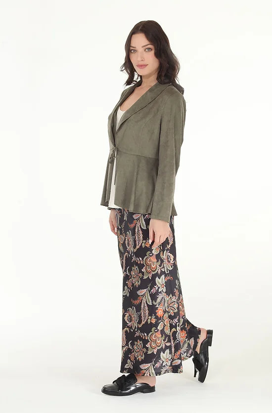 Faux Suede Jacket