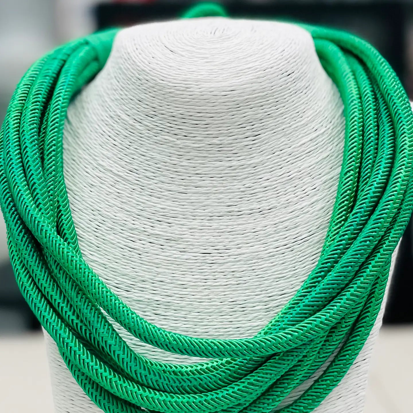 Slub Eight-Strand Rope  Necklace