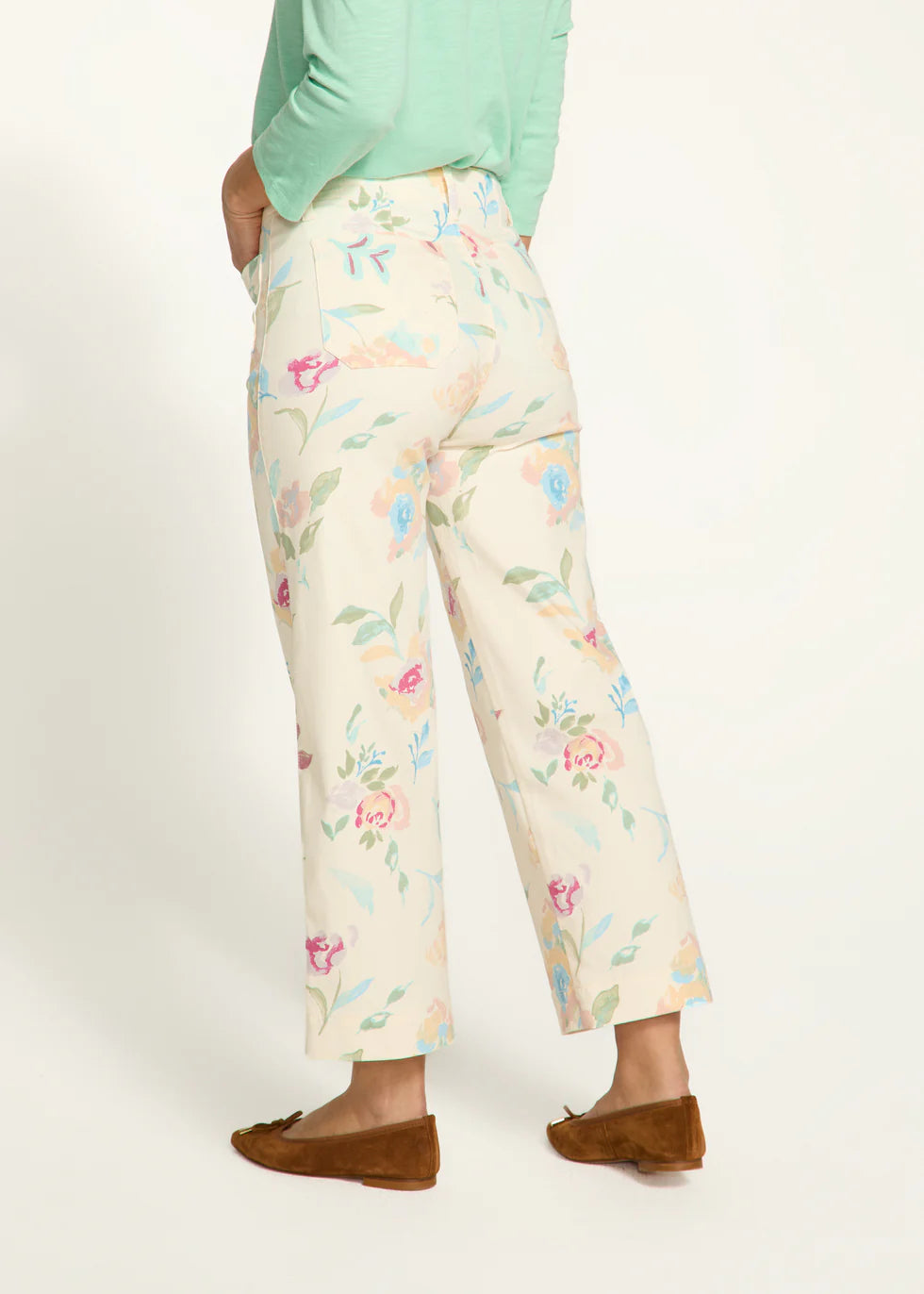 Suzanne Wide Crop Jean