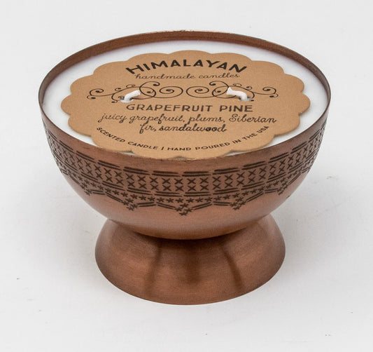 Tranquility Metal Bowl Candle