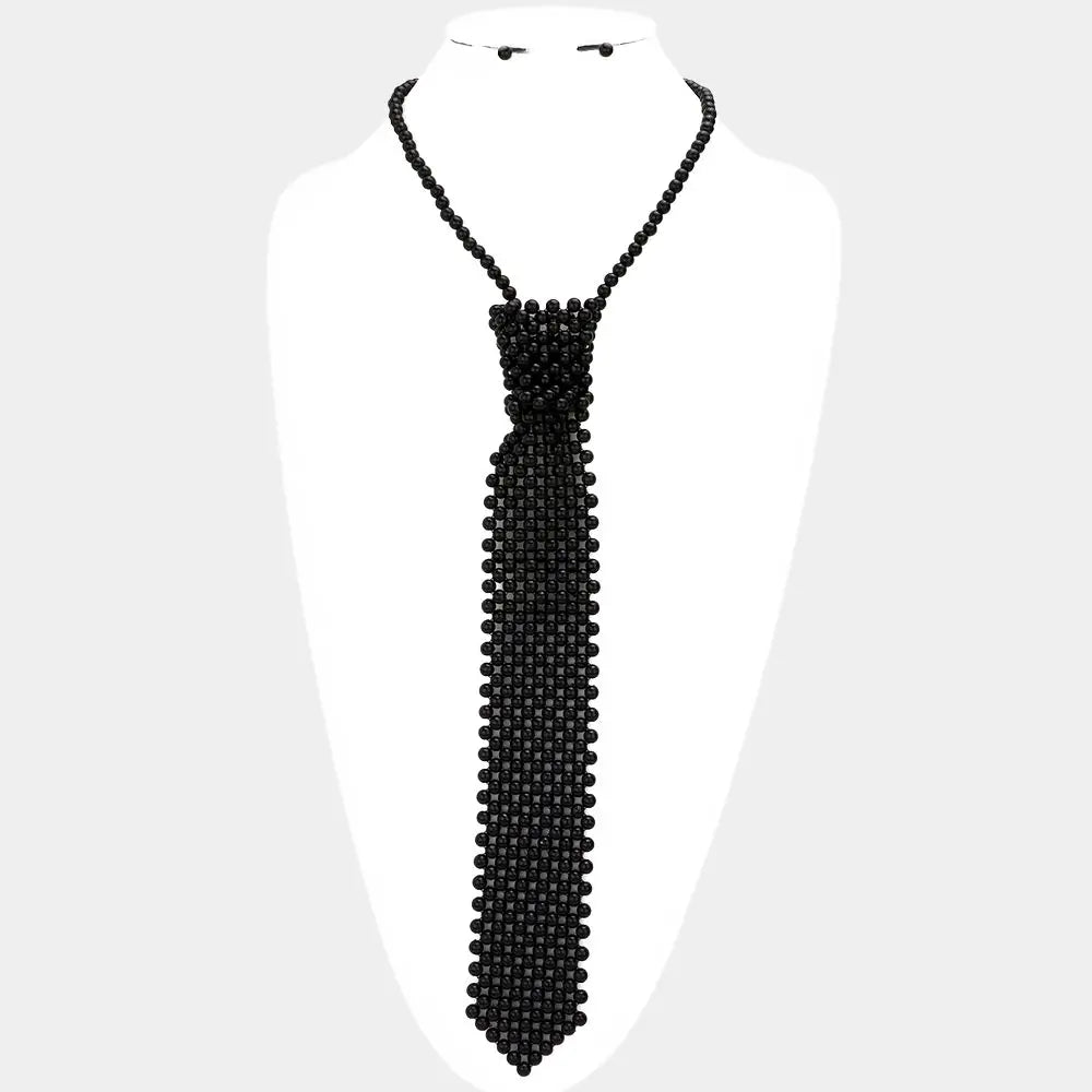 Pearl Neck Tie