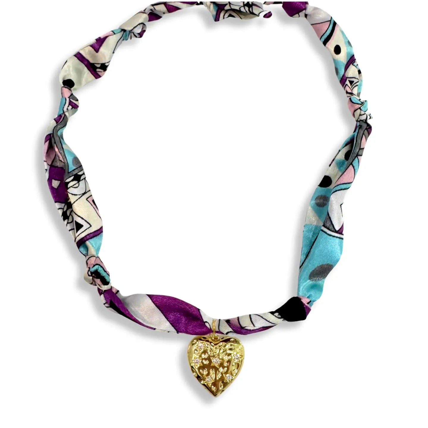 Scarf Bandana Charm Necklaces