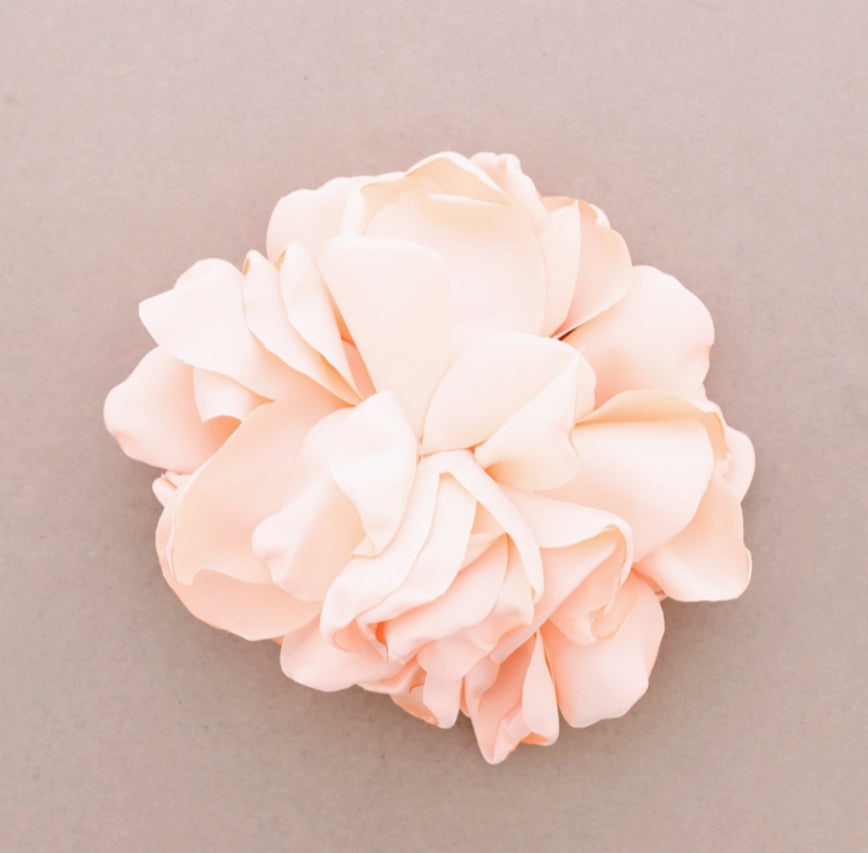 Fabric Flower Brooch