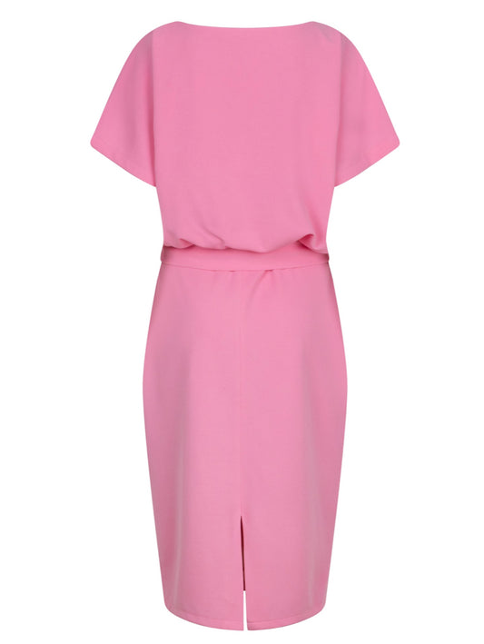Batwing Blouson Dress