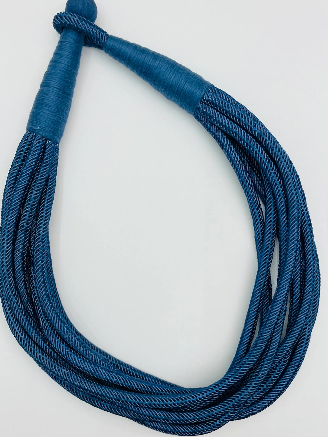 Slub Eight-Strand Rope  Necklace