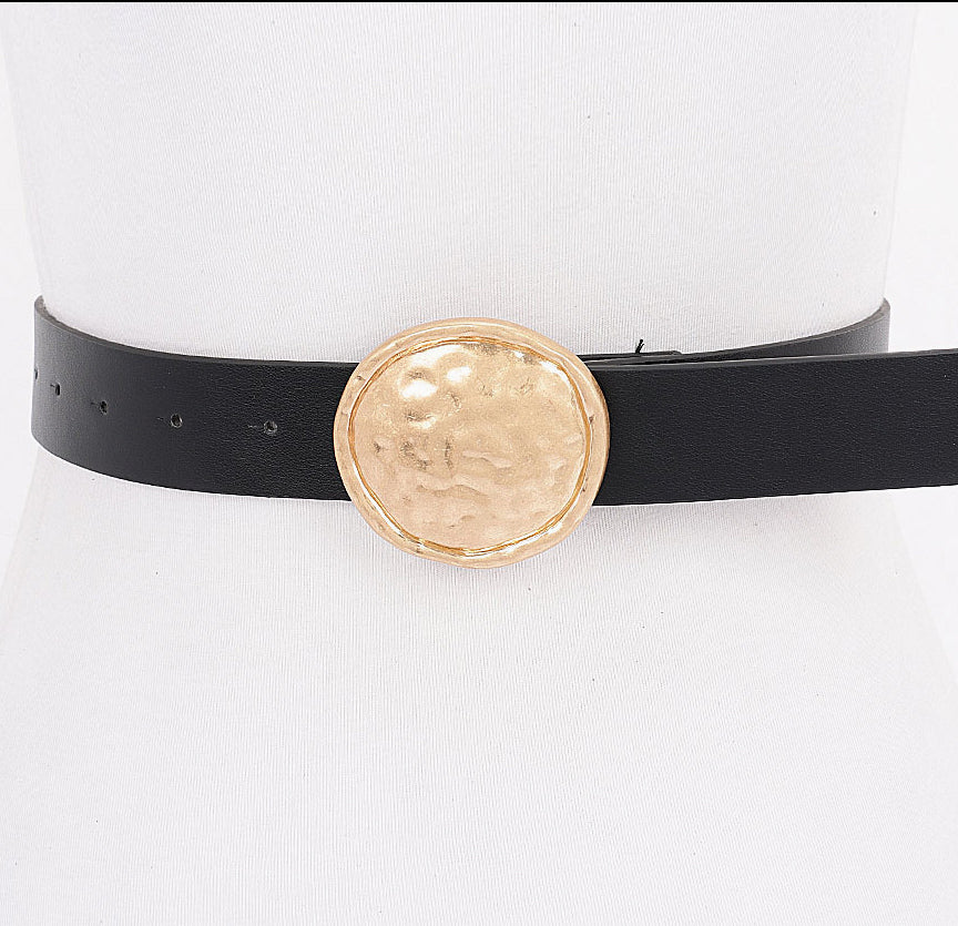 Metal Buckle PU Belt