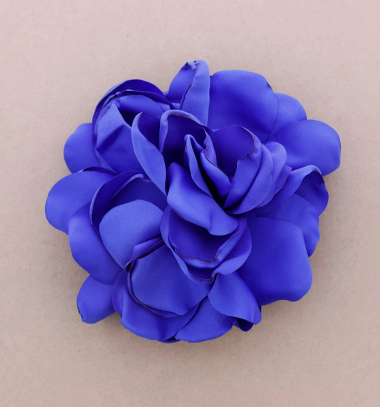 Fabric Flower Brooch