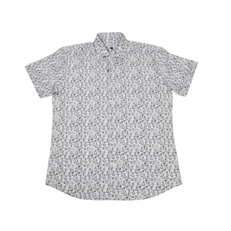 Short Sleeve Liquor Bottle Shirt
