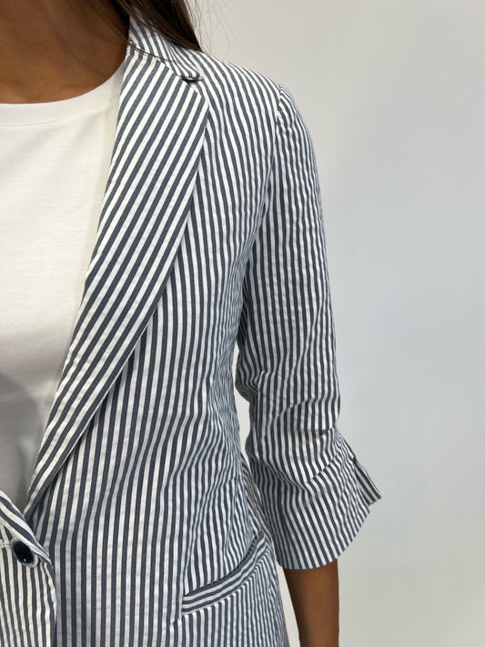 Woven Seersucker Jacket