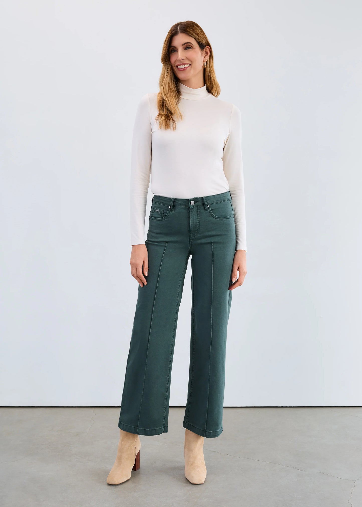Long Sleeve Mock Neck Top
