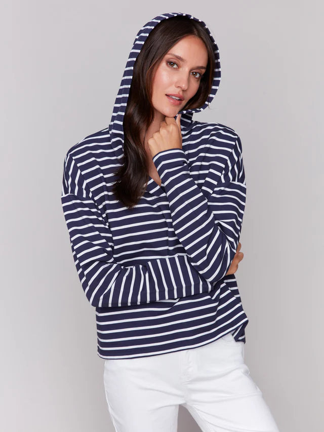 V Neck Hoodie