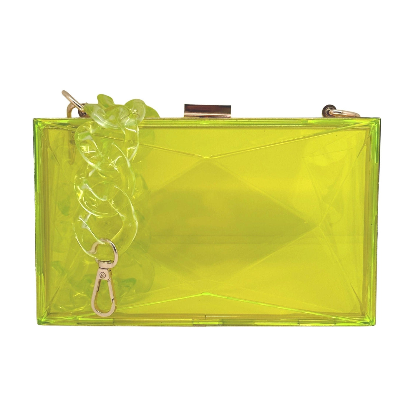 The Marilyn Faceted Acrylic Box Purse