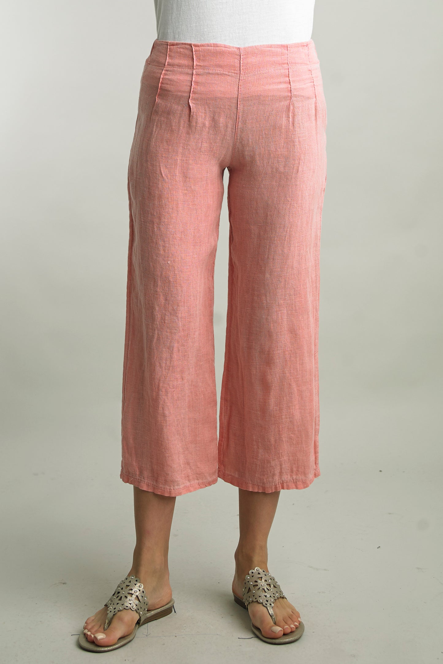 Linen Crop Pant