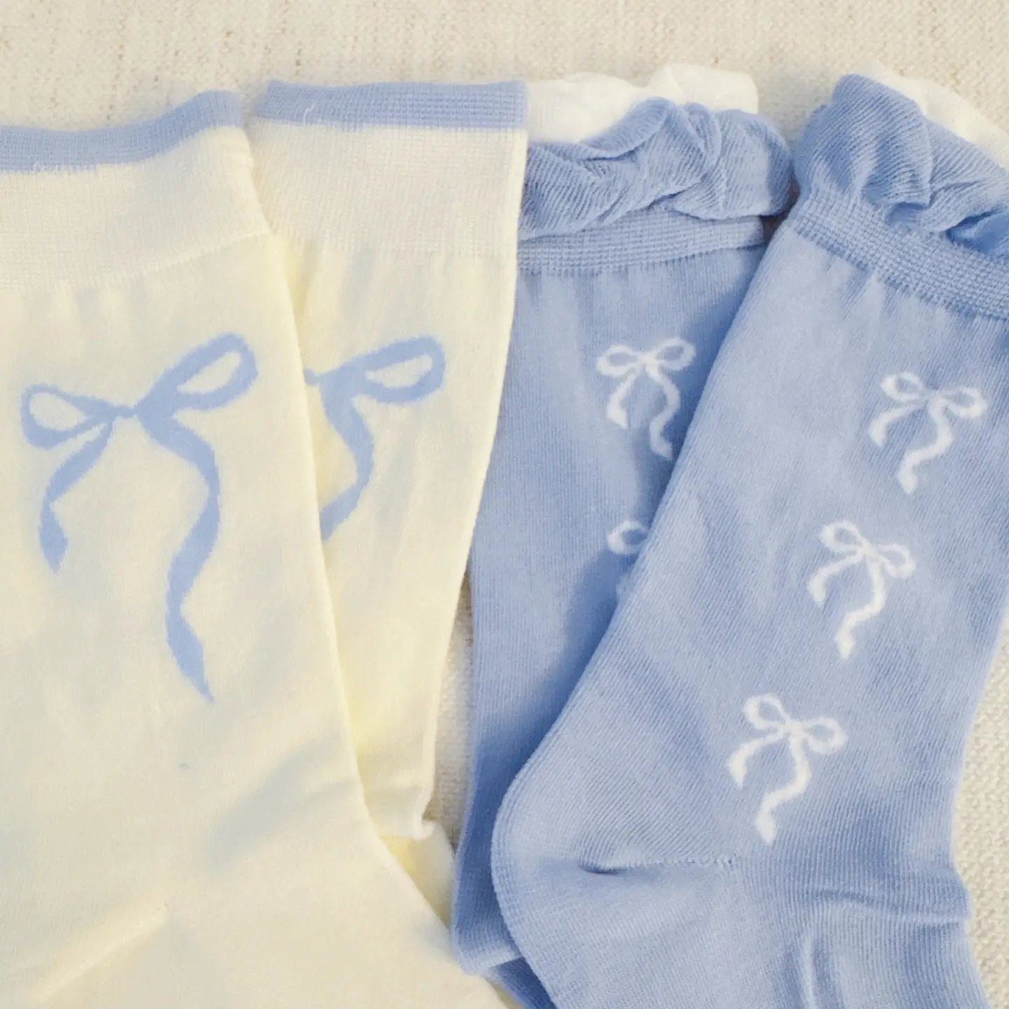 Lovely Bows Socks Set of 2