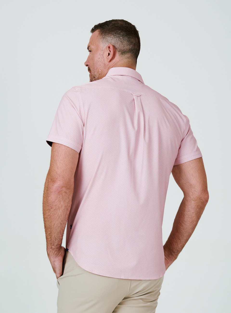 Diamondback Button Front Short Sleeve Shirt