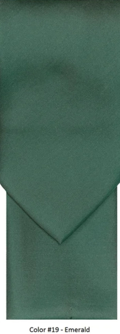 F/X Fusion Solid Skinny Ties